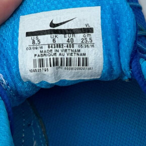 Nike Air relentless 6 blue running shoes size 8.5 women’s - Picture 8 of 8